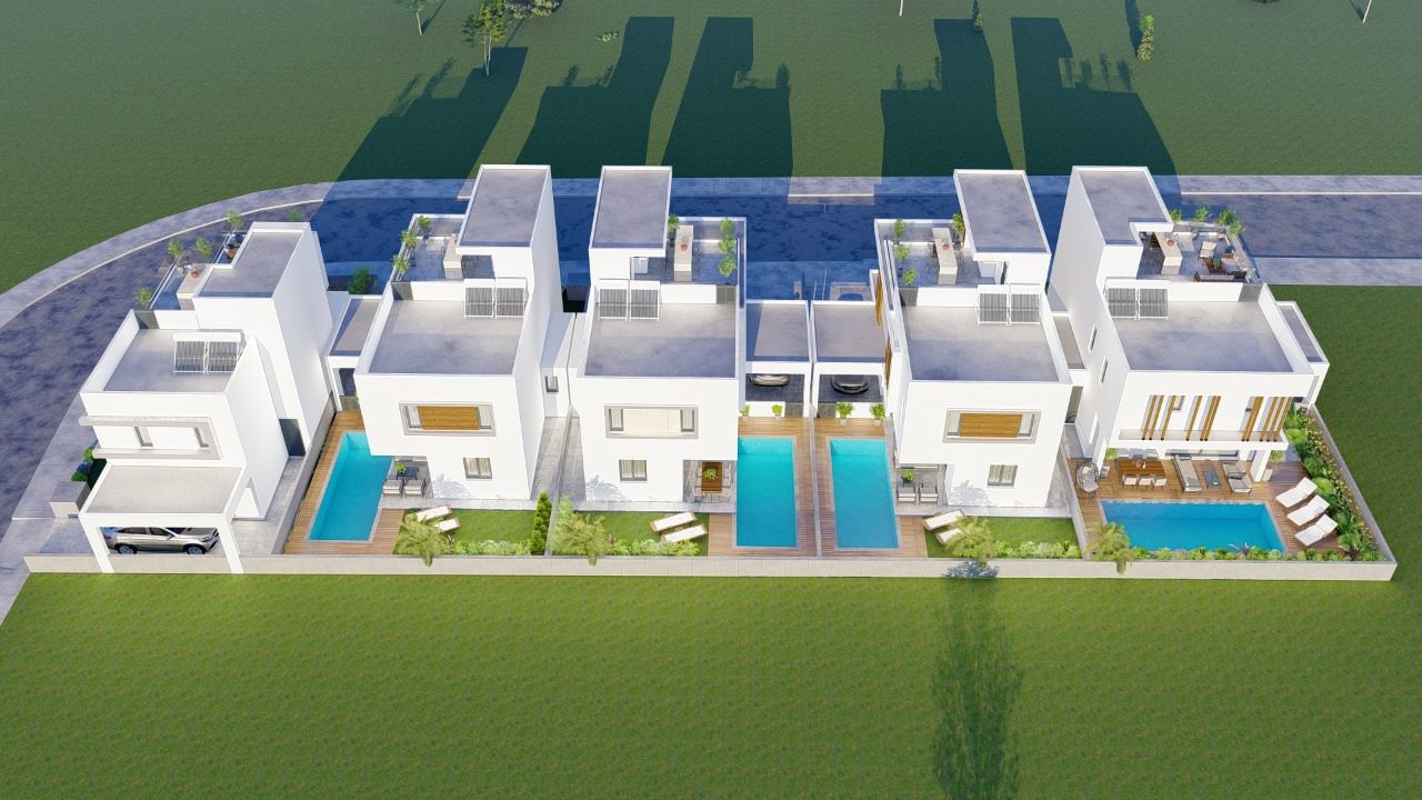 THREE BEDROOM VILLAS IN LIVADIA/LARNAKA