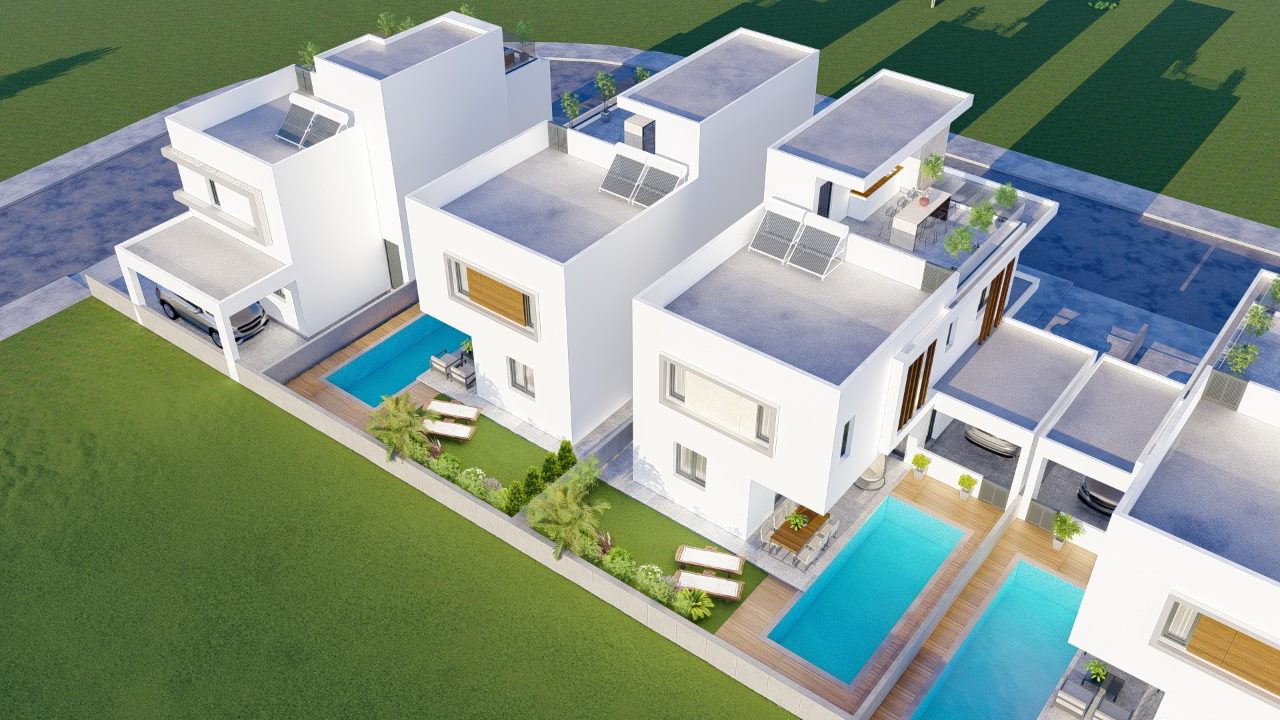 THREE BEDROOM VILLAS IN LIVADIA/LARNAKA