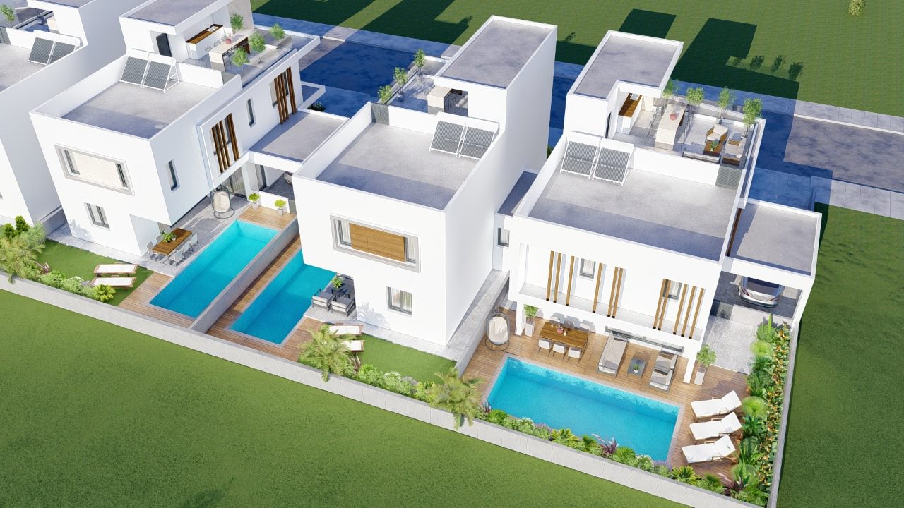 THREE BEDROOM VILLAS IN LIVADIA/LARNAKA