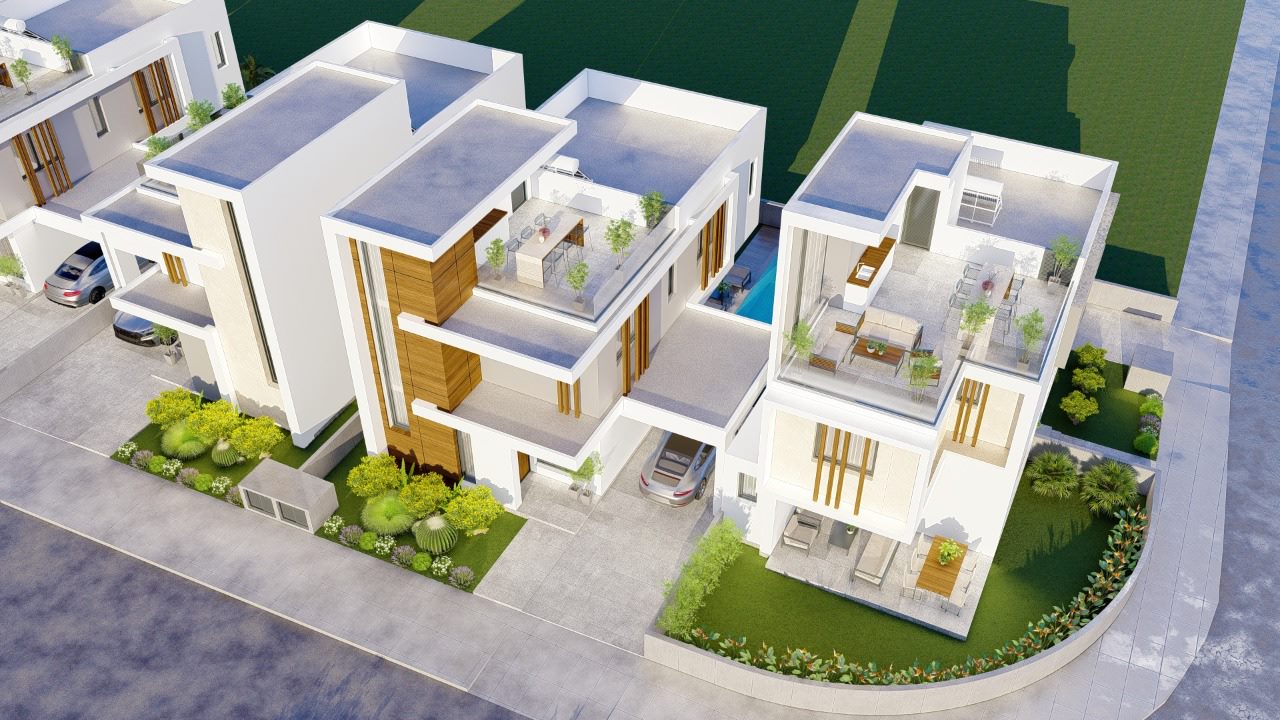 THREE BEDROOM VILLAS IN LIVADIA/LARNAKA