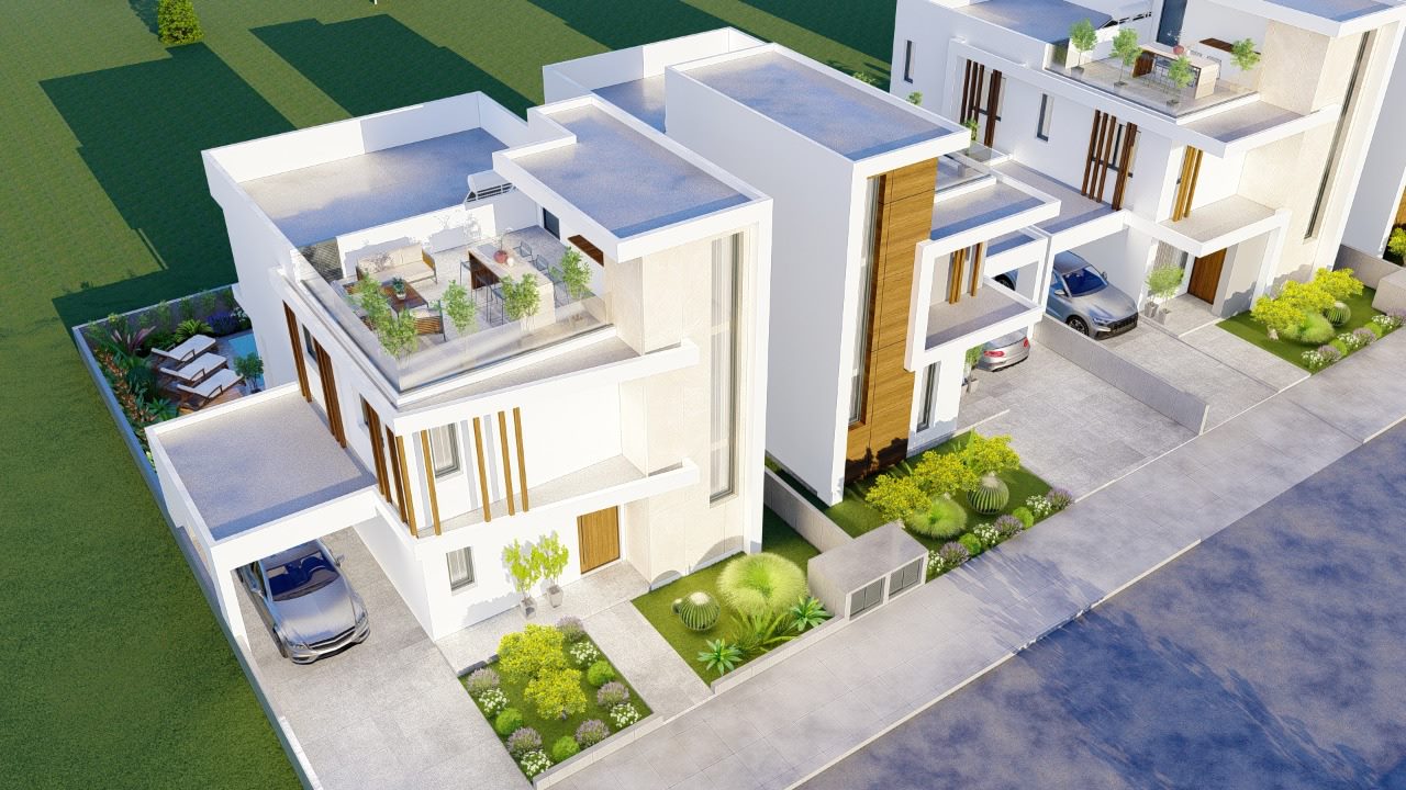 THREE BEDROOM VILLAS IN LIVADIA/LARNAKA