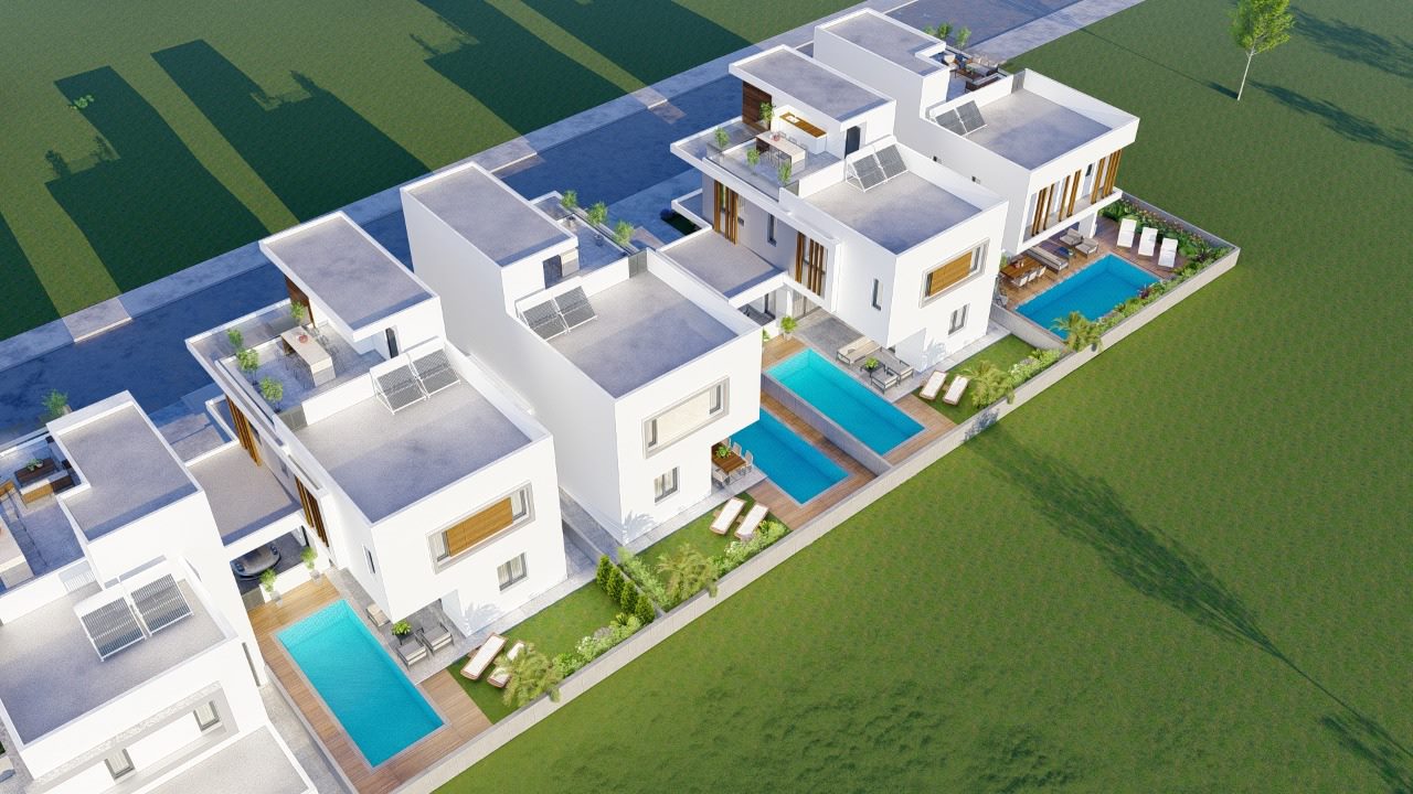 THREE BEDROOM VILLAS IN LIVADIA/LARNAKA