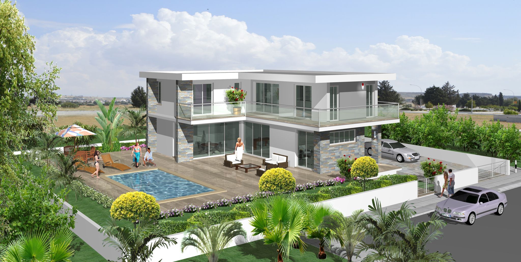 FOUR BEDROOM OFF PLAN VILLA IN CAPE GRECO/AYIA NAPA 