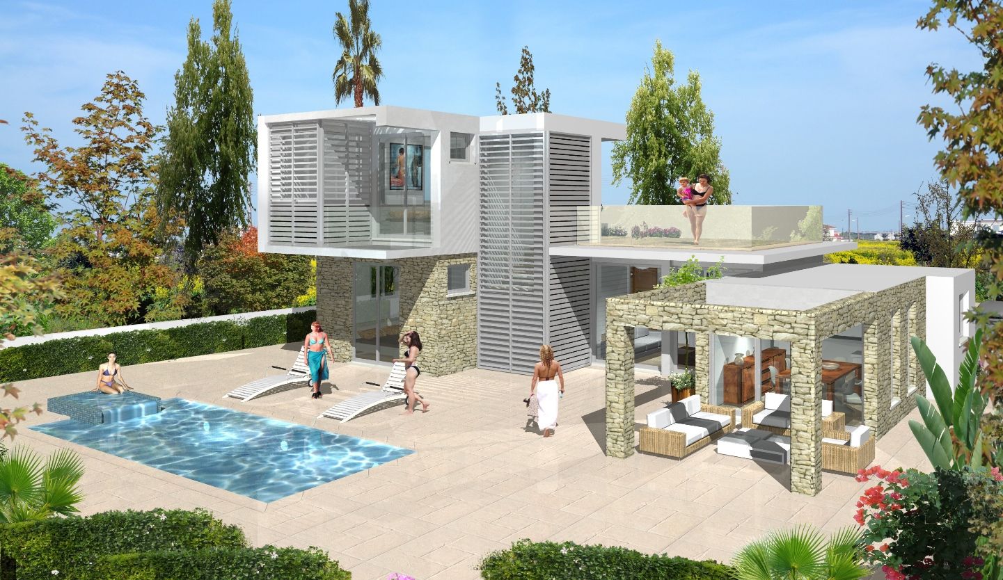 FOUR BEDROOM OFF PLAN VILLA IN CAPE GRECO/AYIA NAPA 