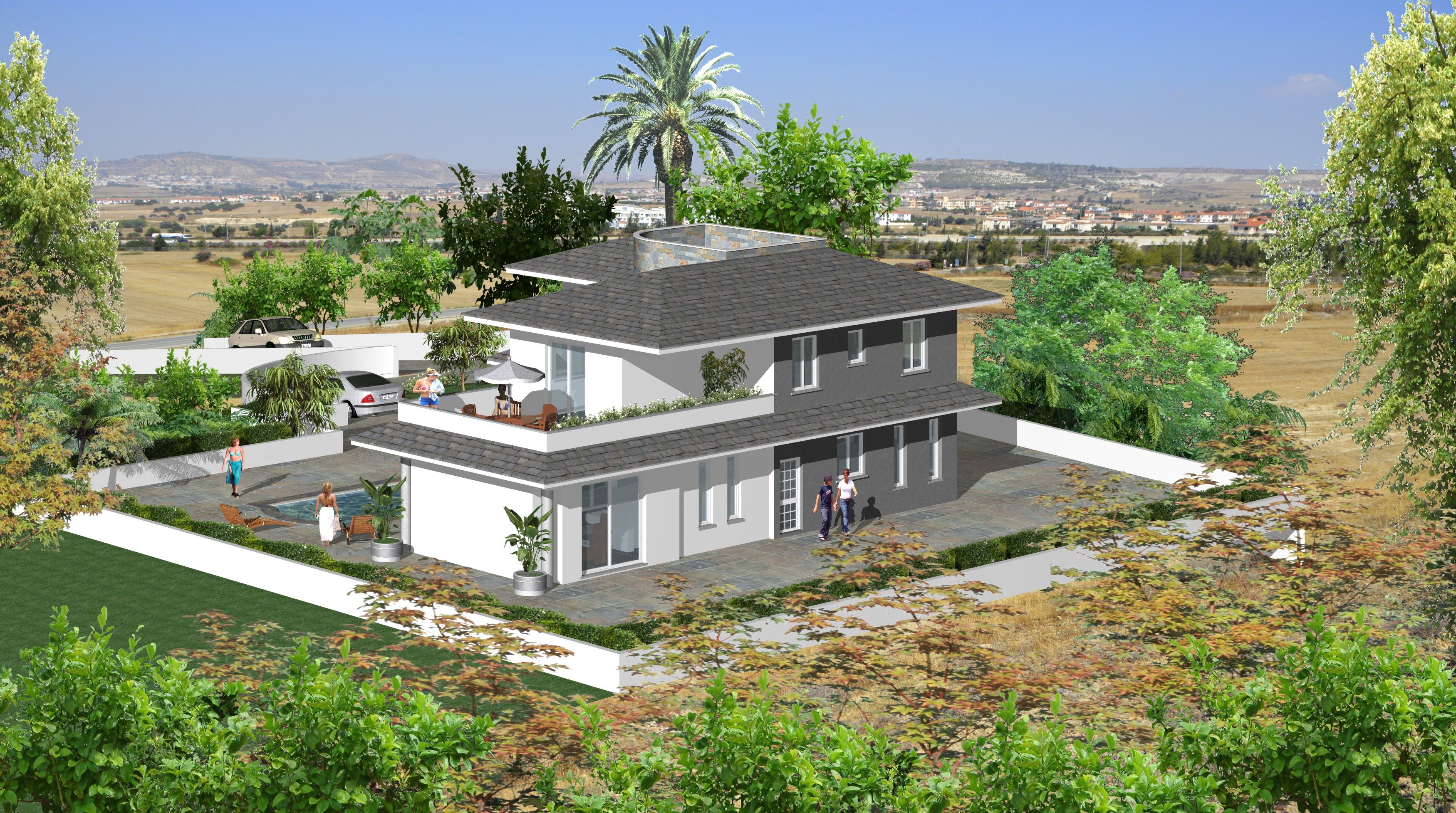 FOUR BEDROOM OFF PLAN VILLA IN CAPE GRECO/AYIA NAPA 