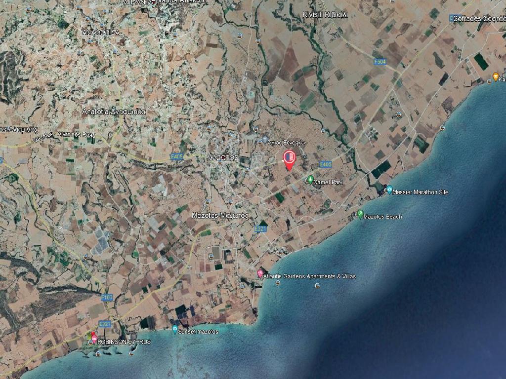 RESIDENTIAL LAND IN MAZOTOS/LARNACA