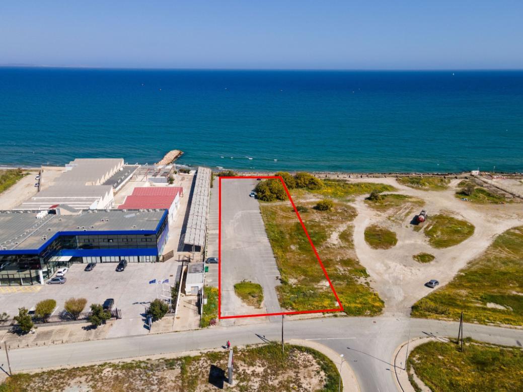 SEAFRONT COMMERCIAL PLOT IN CHRYSOPOLITISSA/LARNACA