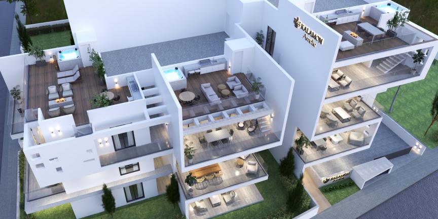 TWO BEDROOM APARTMENT FOR SALE IN ARADIPPOU/LARNACA
