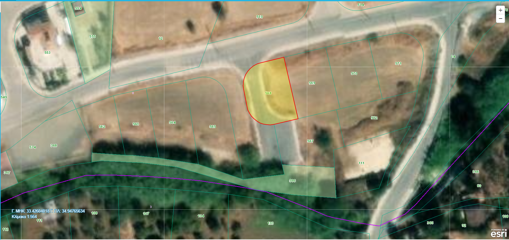 RESIDENTIAL PLOT FOR SALE IN MOSFILOTI/LARNACA