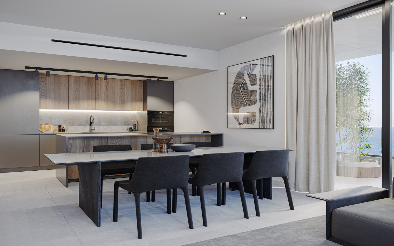 SEA VIEW APARTMENT FOR SALE IN MAKENZY/LARNACA