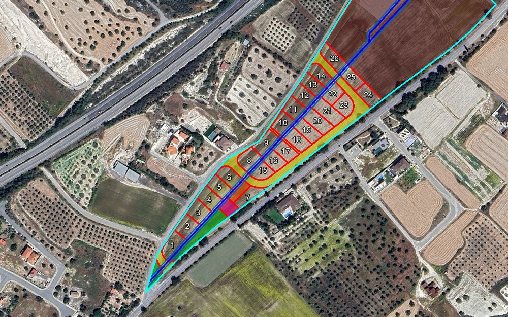 UNDER DIVISION RESIDENTIAL PLOT IN ALETHRIKO/LARNACA