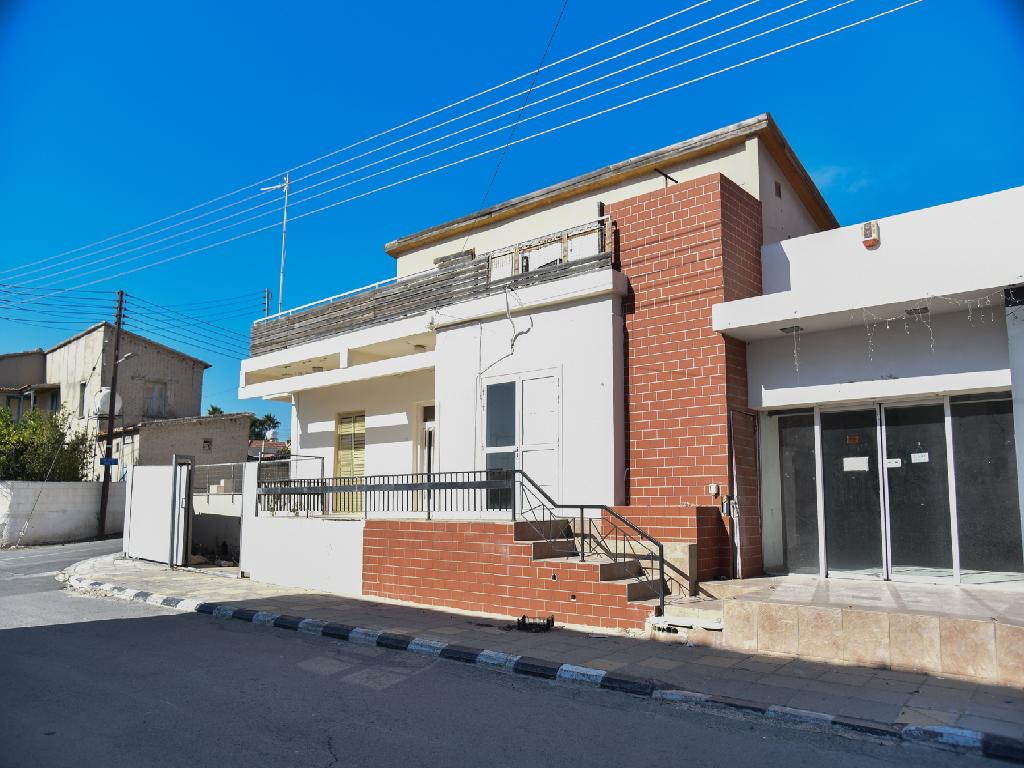 Two-Storey House and Minimarket - Aradippou, Larnaca