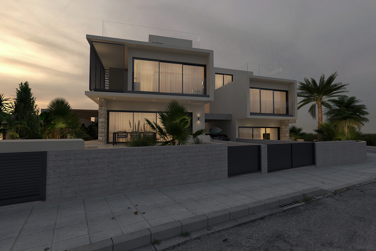 EXCLUSIVE MODERN VILLAS IN OROKLINI 