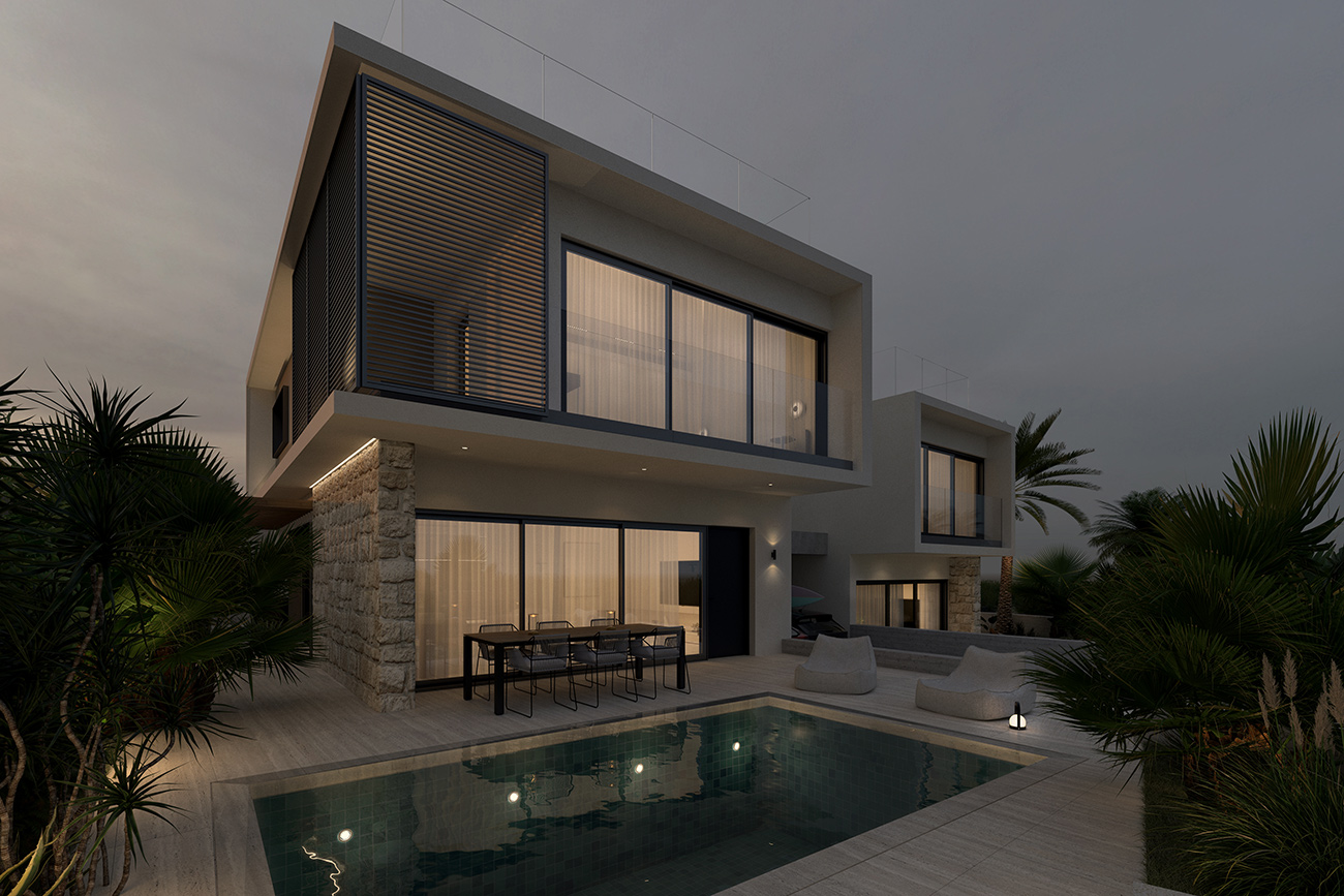 EXCLUSIVE MODERN VILLAS IN OROKLINI 