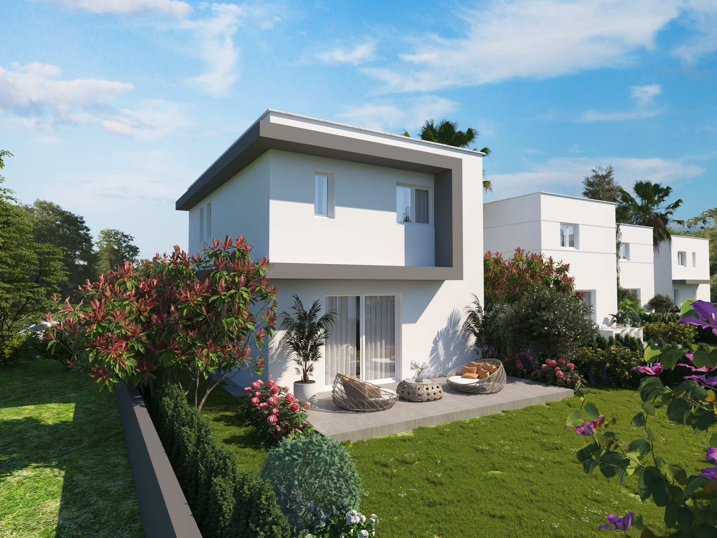 3 BEDROOM MODERN TWO STOREY HOUSE IN XYLOPHAGOU