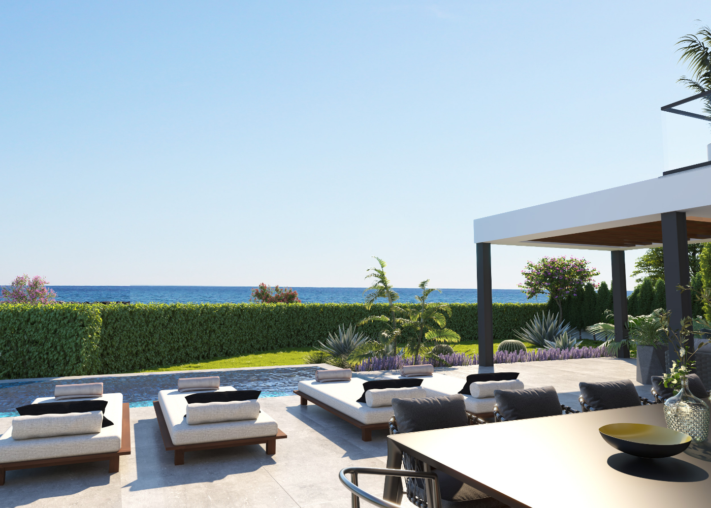 LUXURY BEACHFRONT RESIDENCE IN AYIA THEKLA 