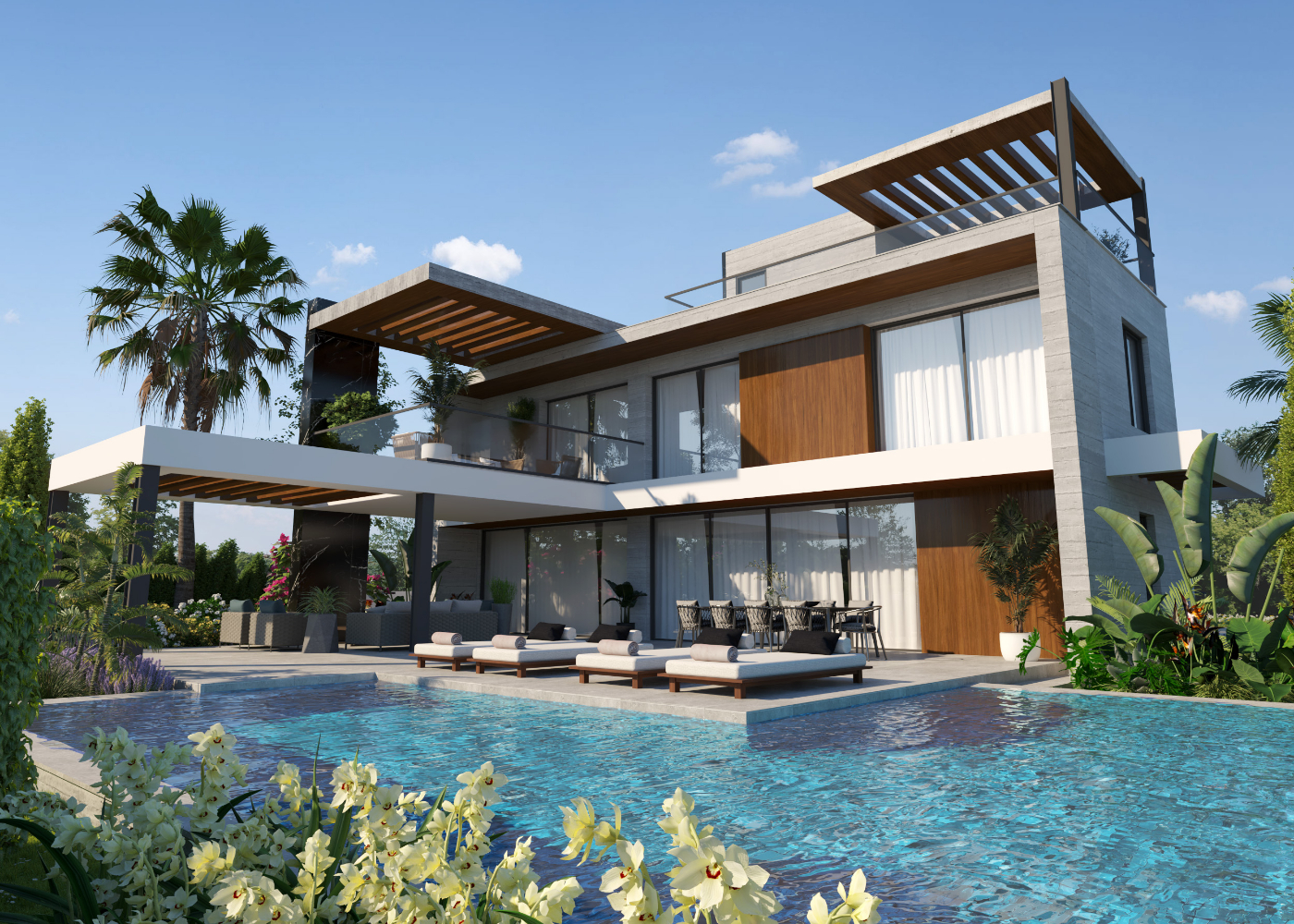 LUXURY BEACHFRONT RESIDENCE IN AYIA THEKLA 