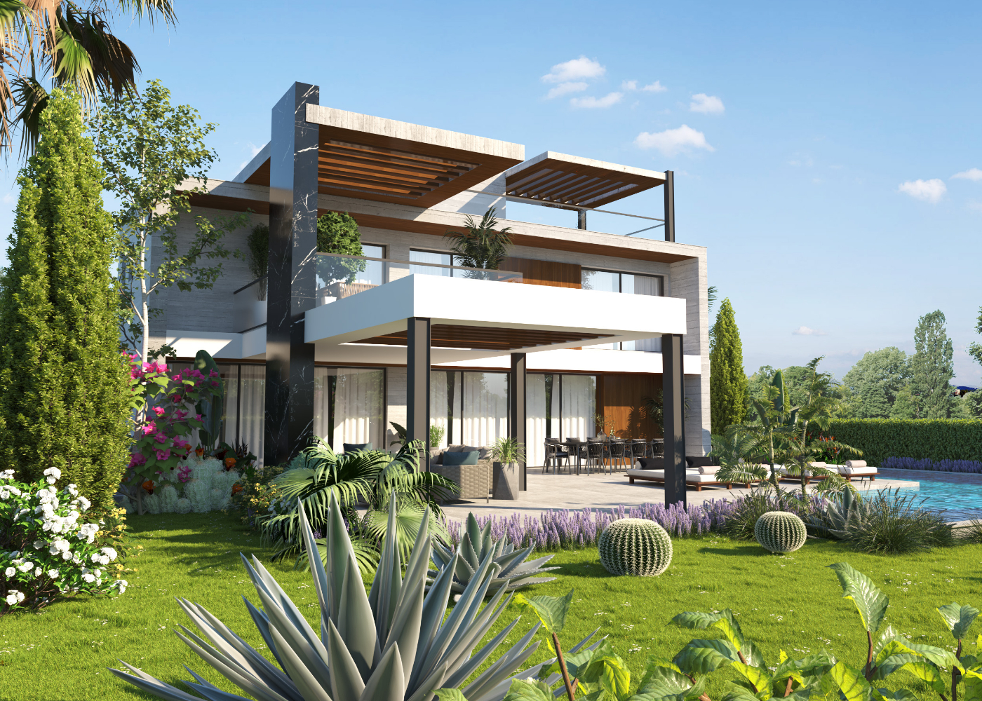 LUXURY BEACHFRONT RESIDENCE IN AYIA THEKLA 