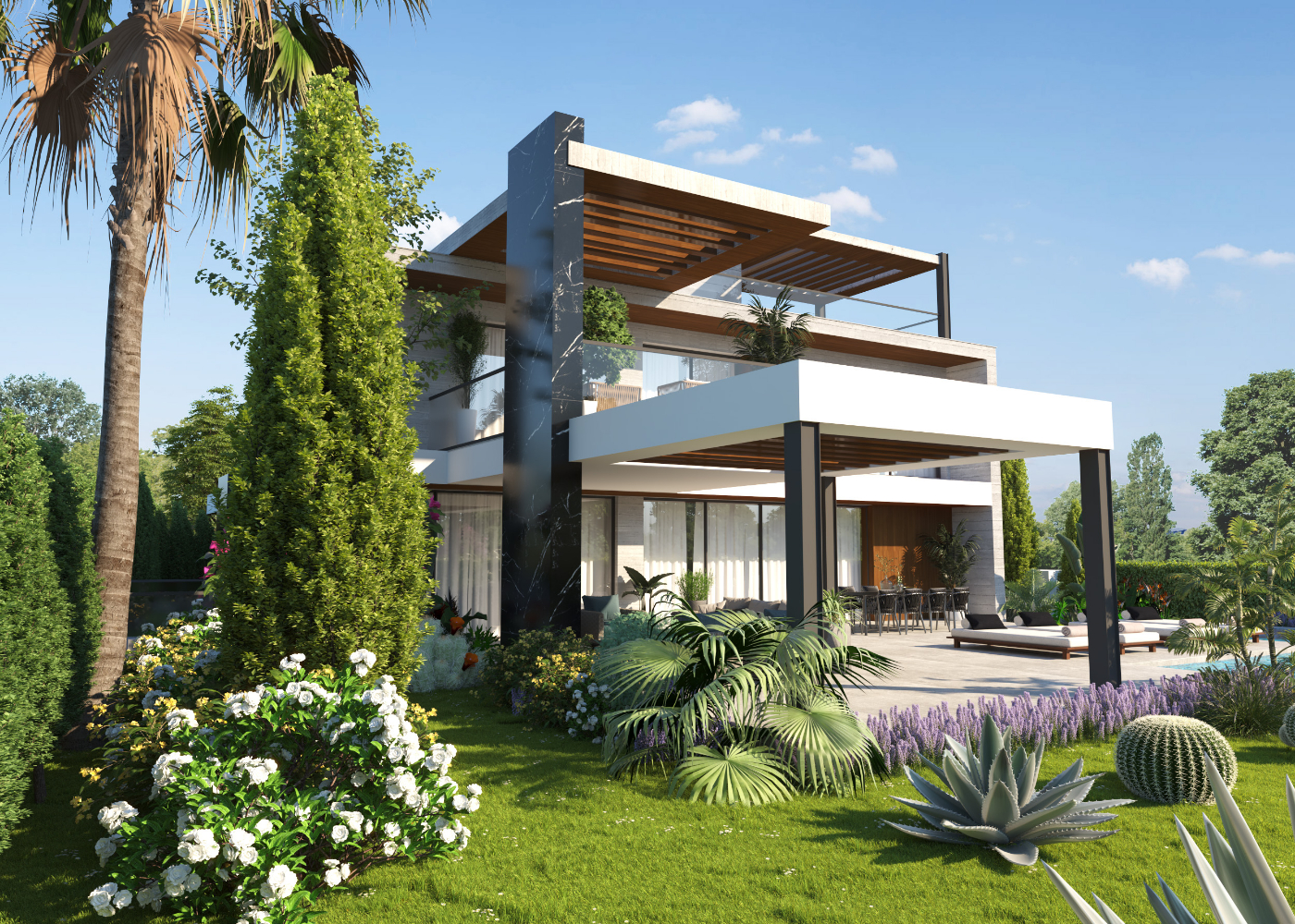 LUXURY BEACHFRONT RESIDENCE IN AYIA THEKLA 