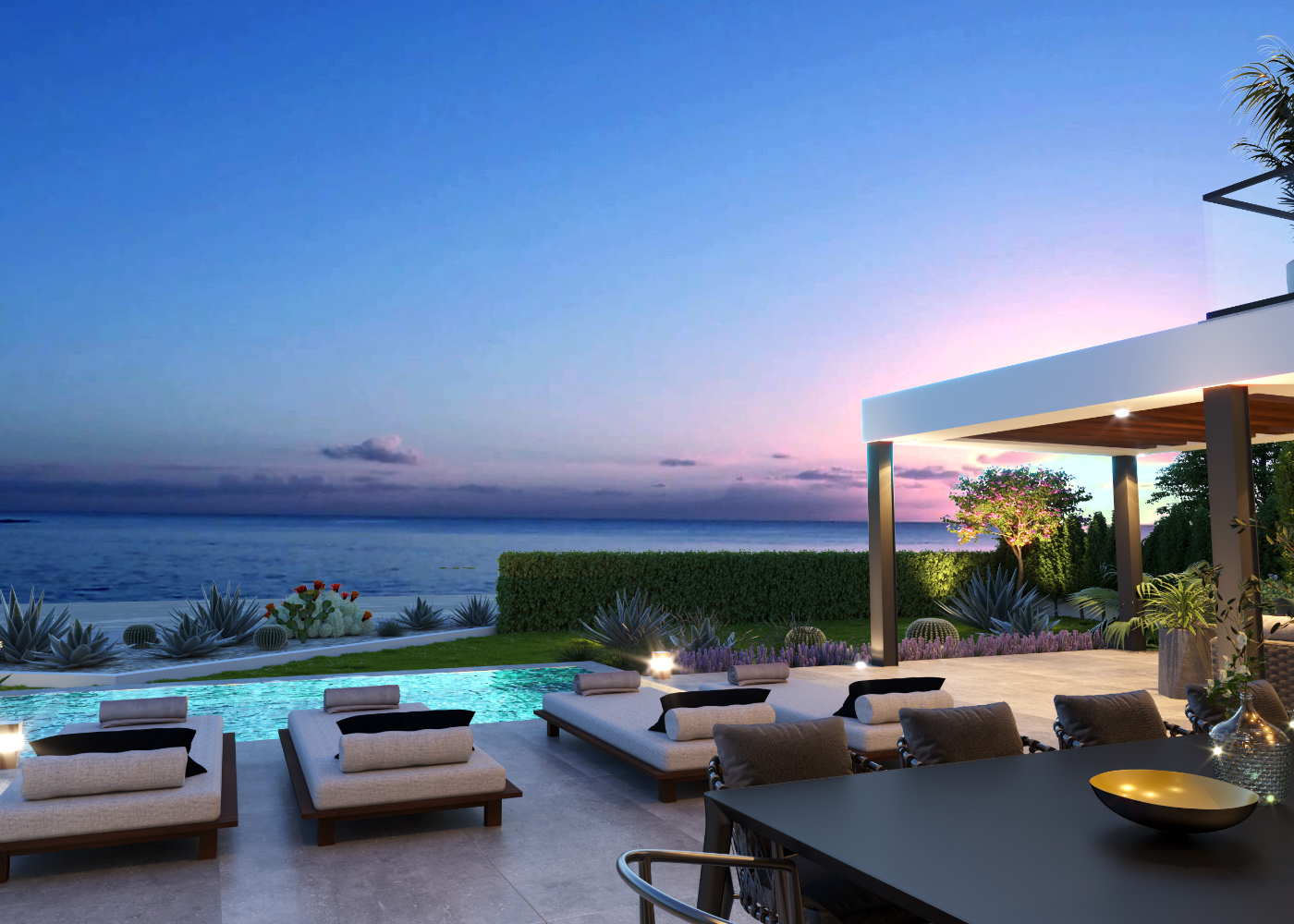 LUXURY BEACHFRONT RESIDENCE IN AYIA THEKLA 