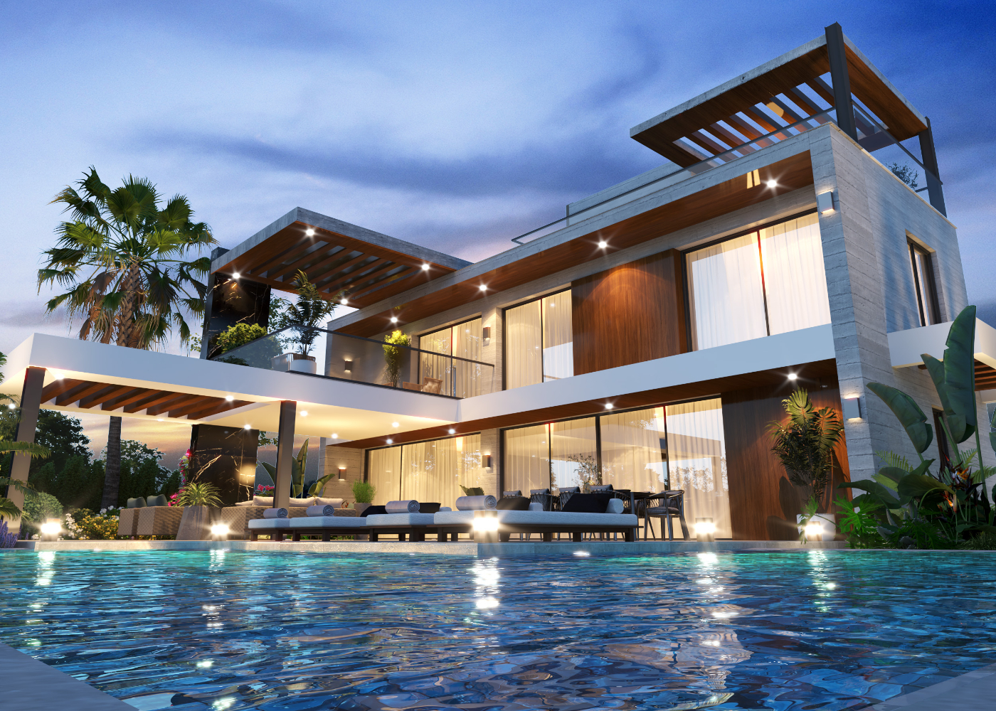 LUXURY BEACHFRONT RESIDENCE IN AYIA THEKLA 