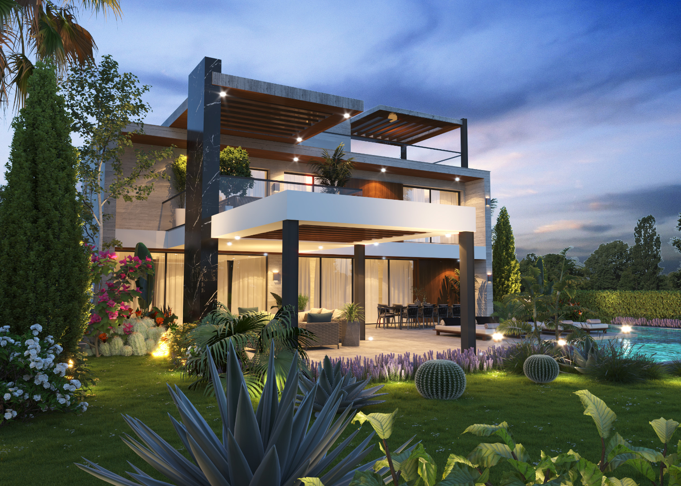 LUXURY BEACHFRONT RESIDENCE IN AYIA THEKLA 
