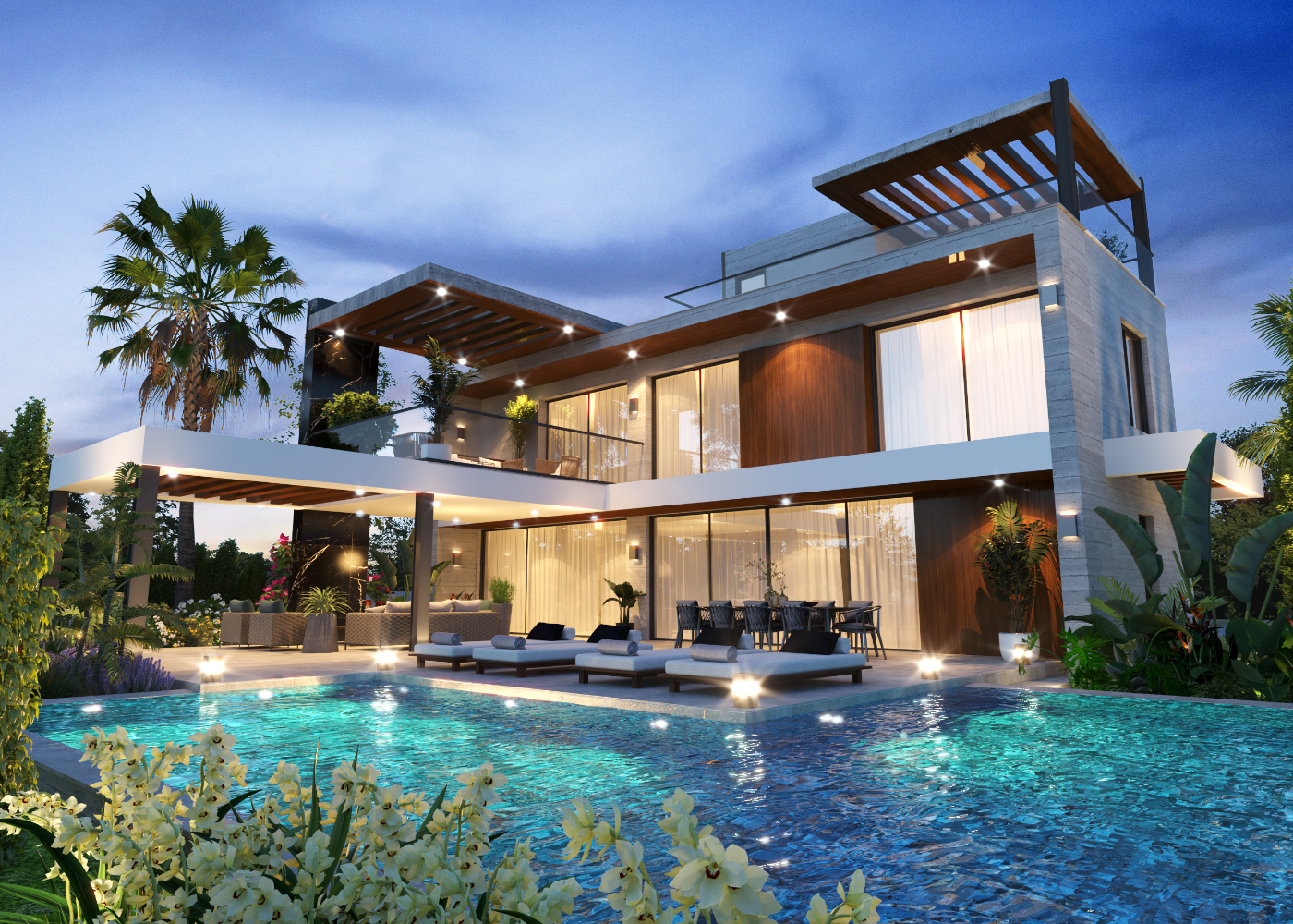 LUXURY BEACHFRONT RESIDENCE IN AYIA THEKLA 