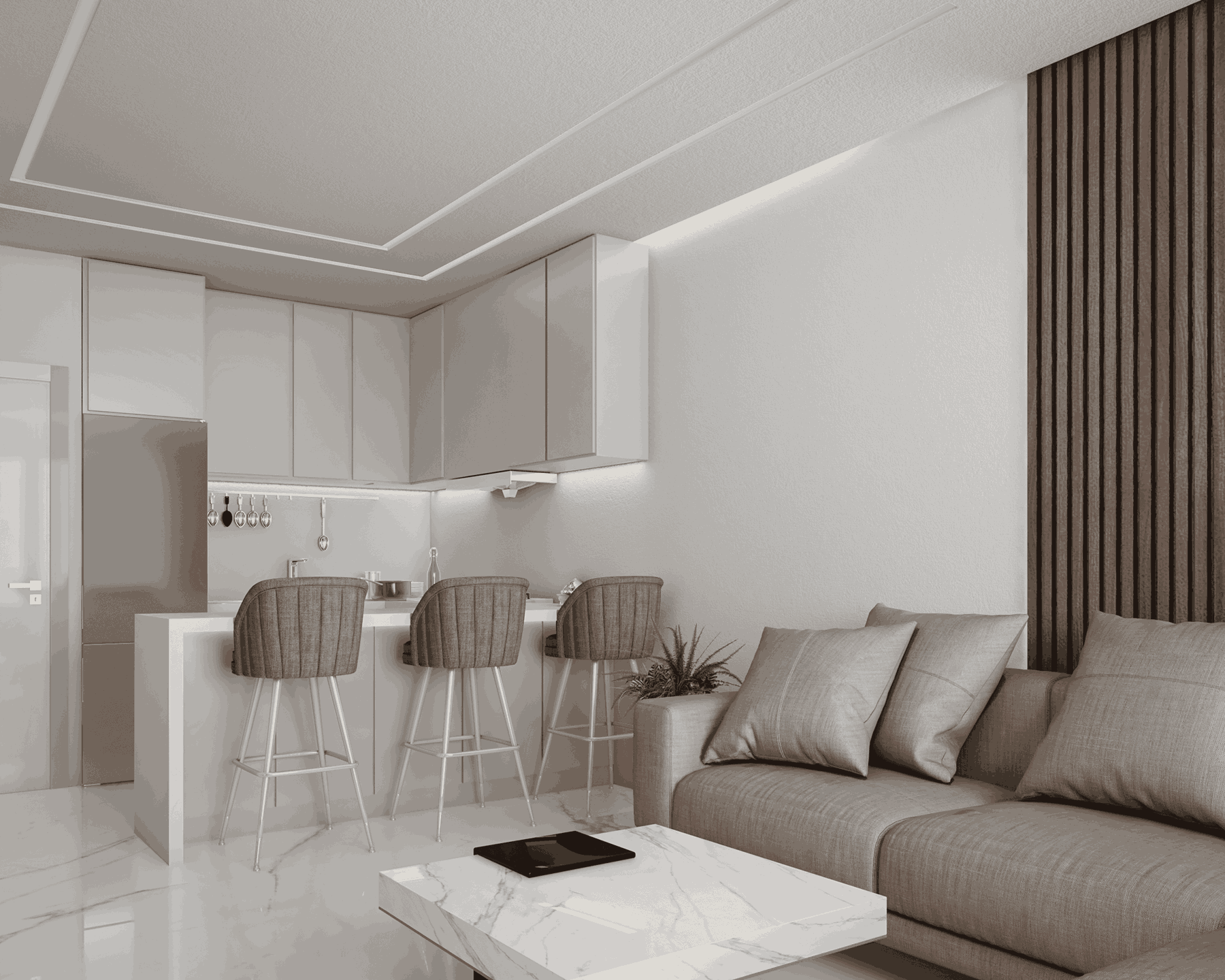 ONE BEDROOM APARTMENTS VERGINA/LARNACA OFF-PLAN