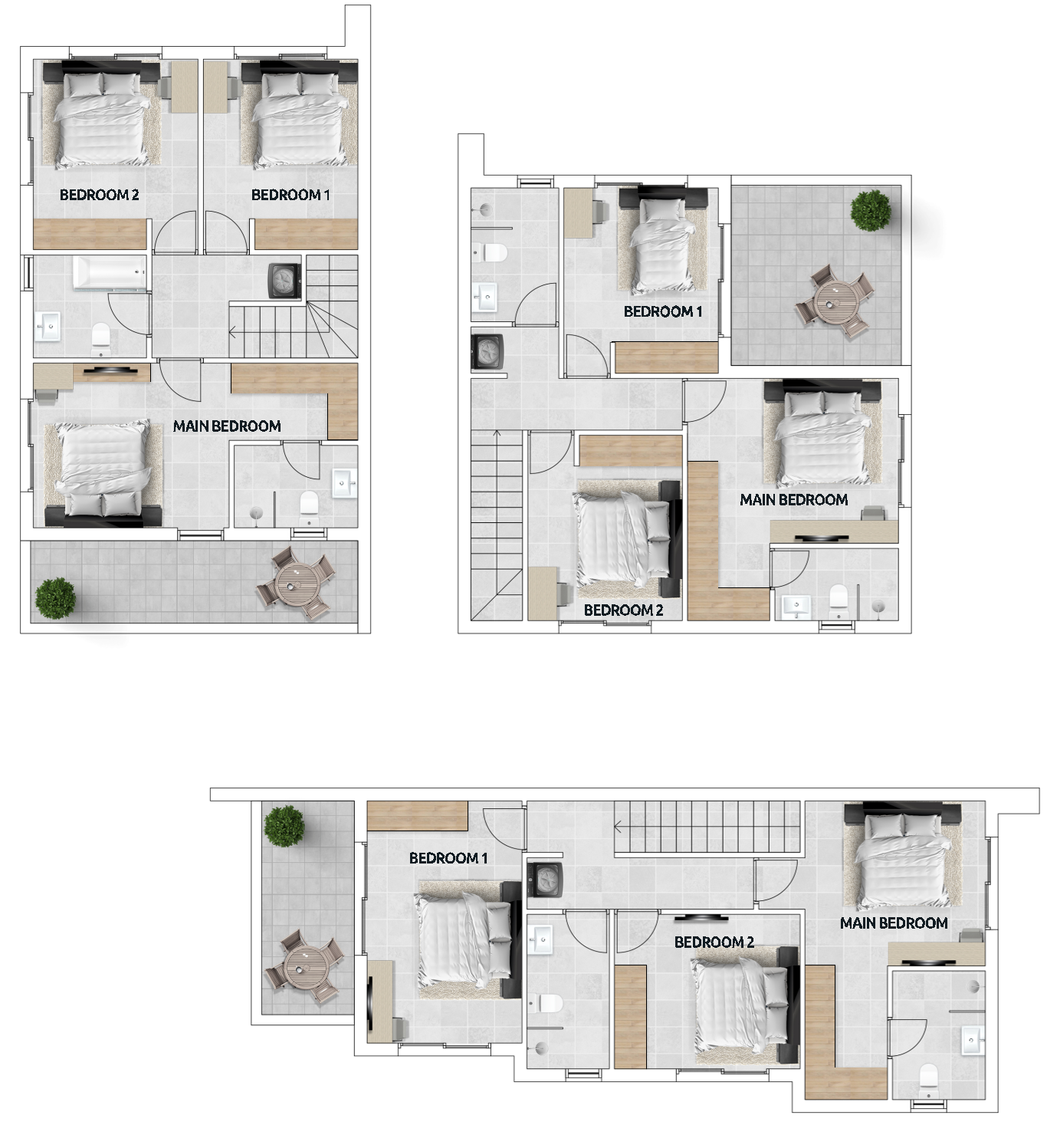 THREE (3) BEDROOM VILLAS -ANGLISIDES /LARNACA
