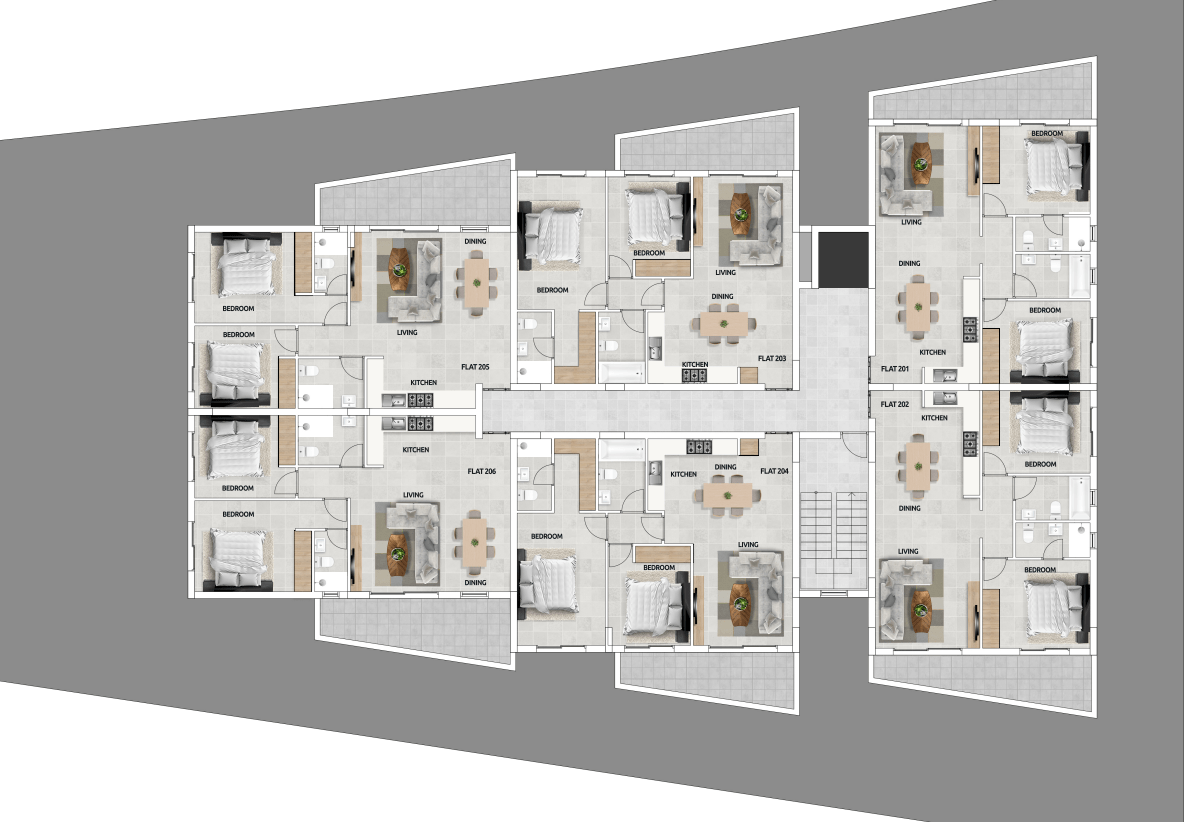 TWO (2) BEROOM APARTMENTS (OFF-PLAN)- ANGLISIDES/LARNACA