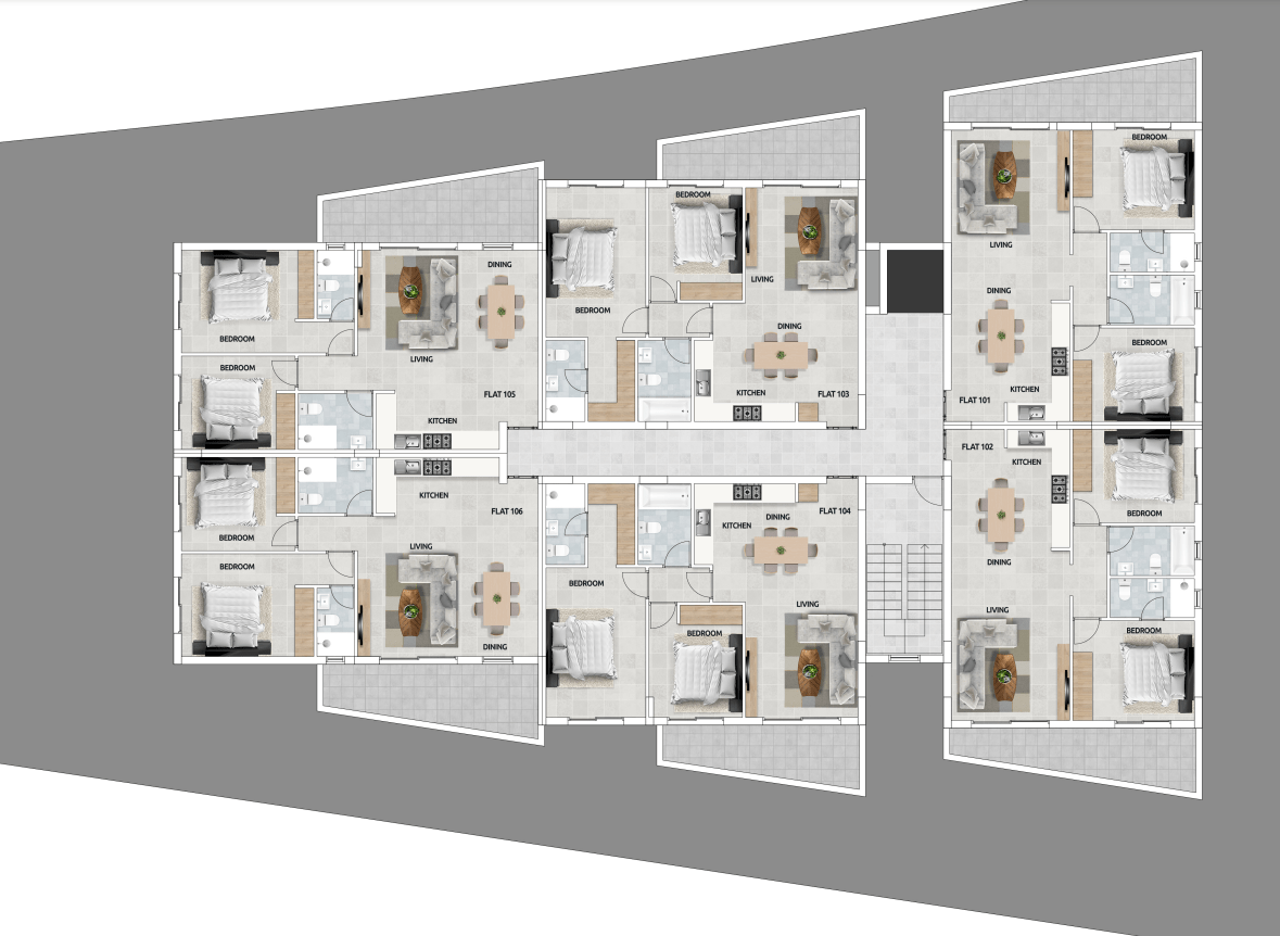 TWO (2) BEROOM APARTMENTS (OFF-PLAN)- ANGLISIDES/LARNACA