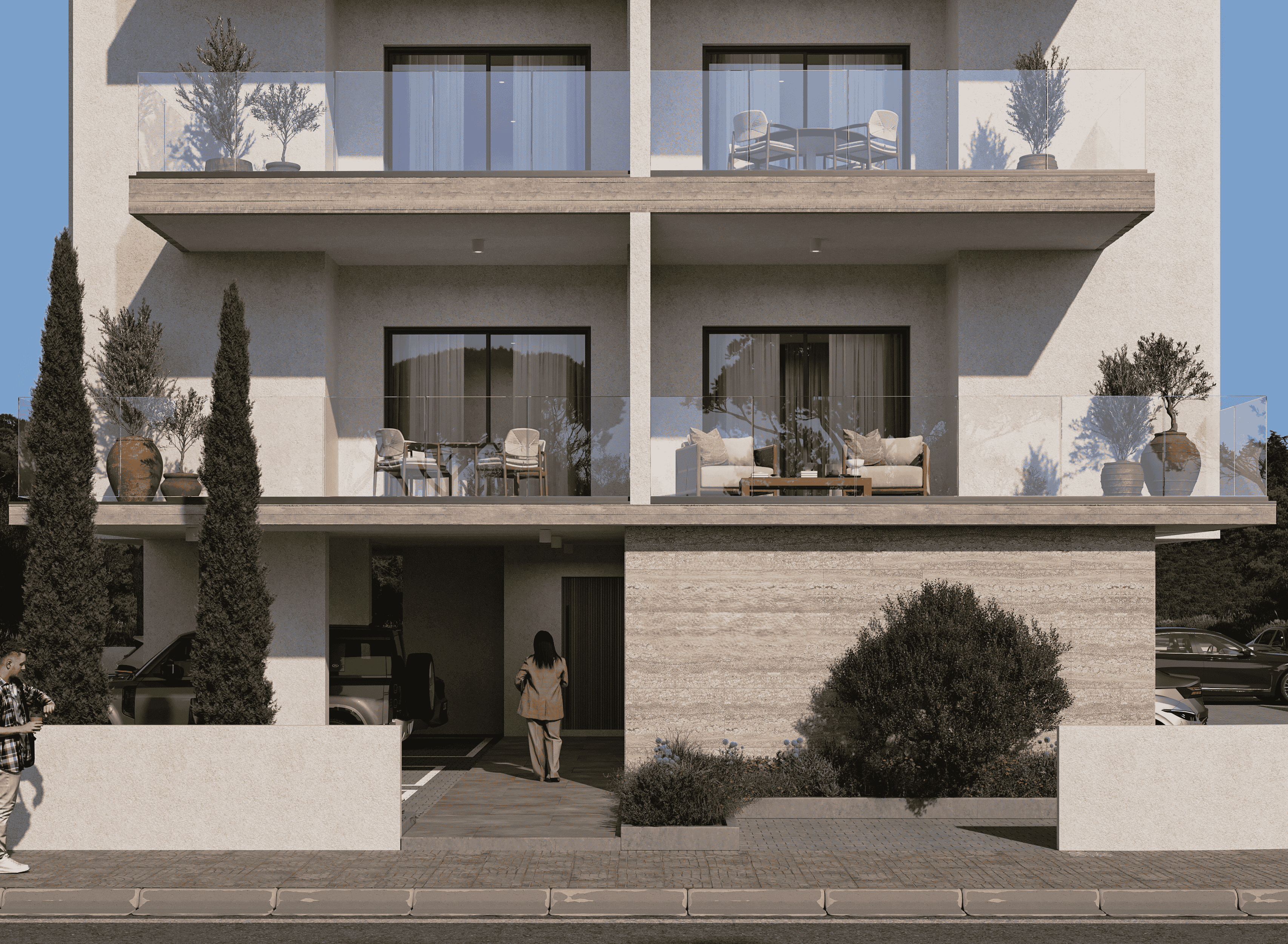 TWO (2) BEDROOM APARTMENTS -NEW MARINA/LARNACA