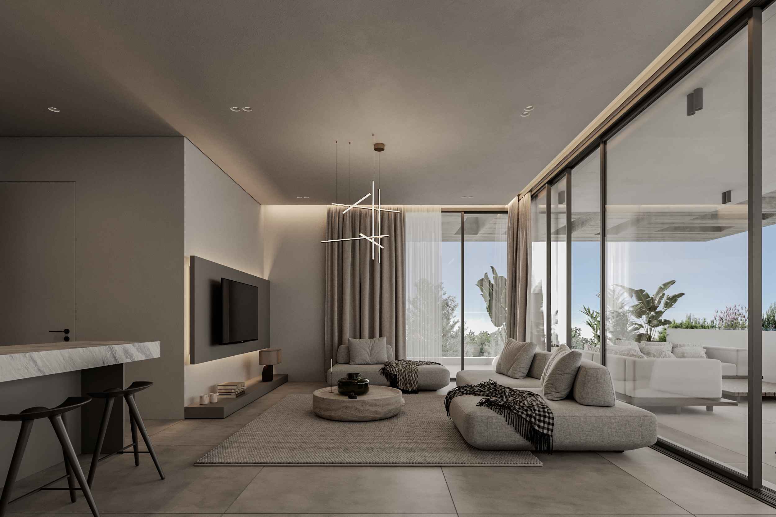 TWO (2) BEDROOM APARTMENTS -NEW MARINA/LARNACA