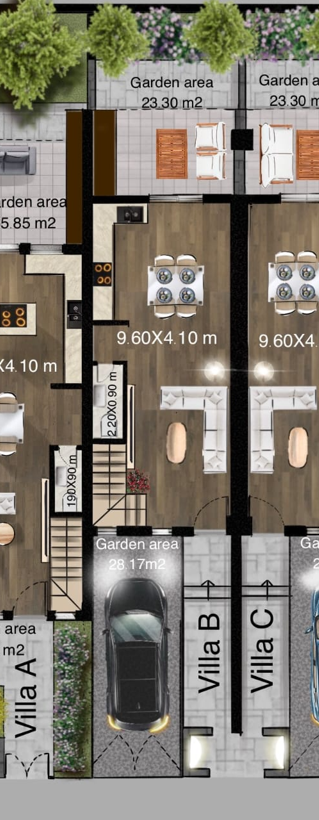 TWO BEDROOM MAISONETTE FOR SALE IN DROMOLAXIA 