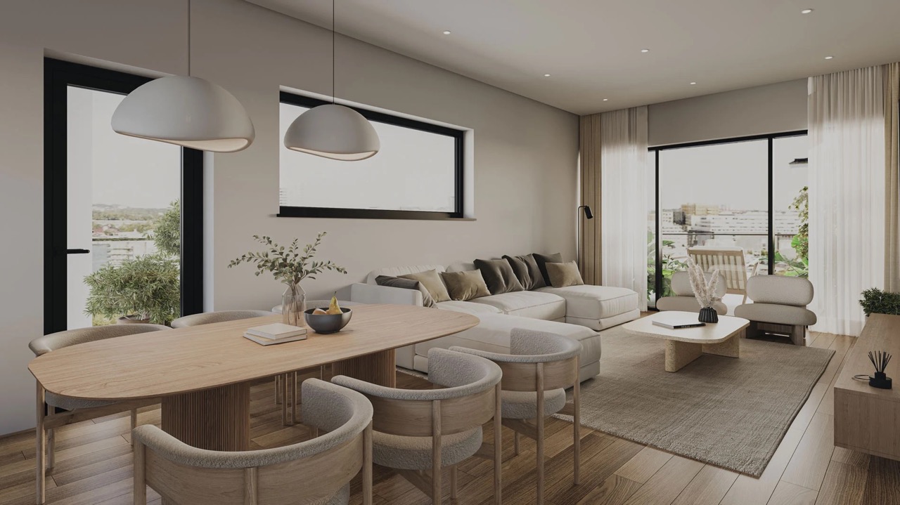 LUXURY THREE BEDROOM APARTMENT FOR SALE IN NICOSIA-STROVOLOS