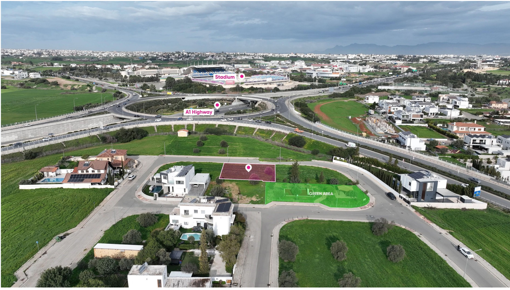 RESIDENTIAL PLOT FOR SALE IN NICOSIA-LATSIA