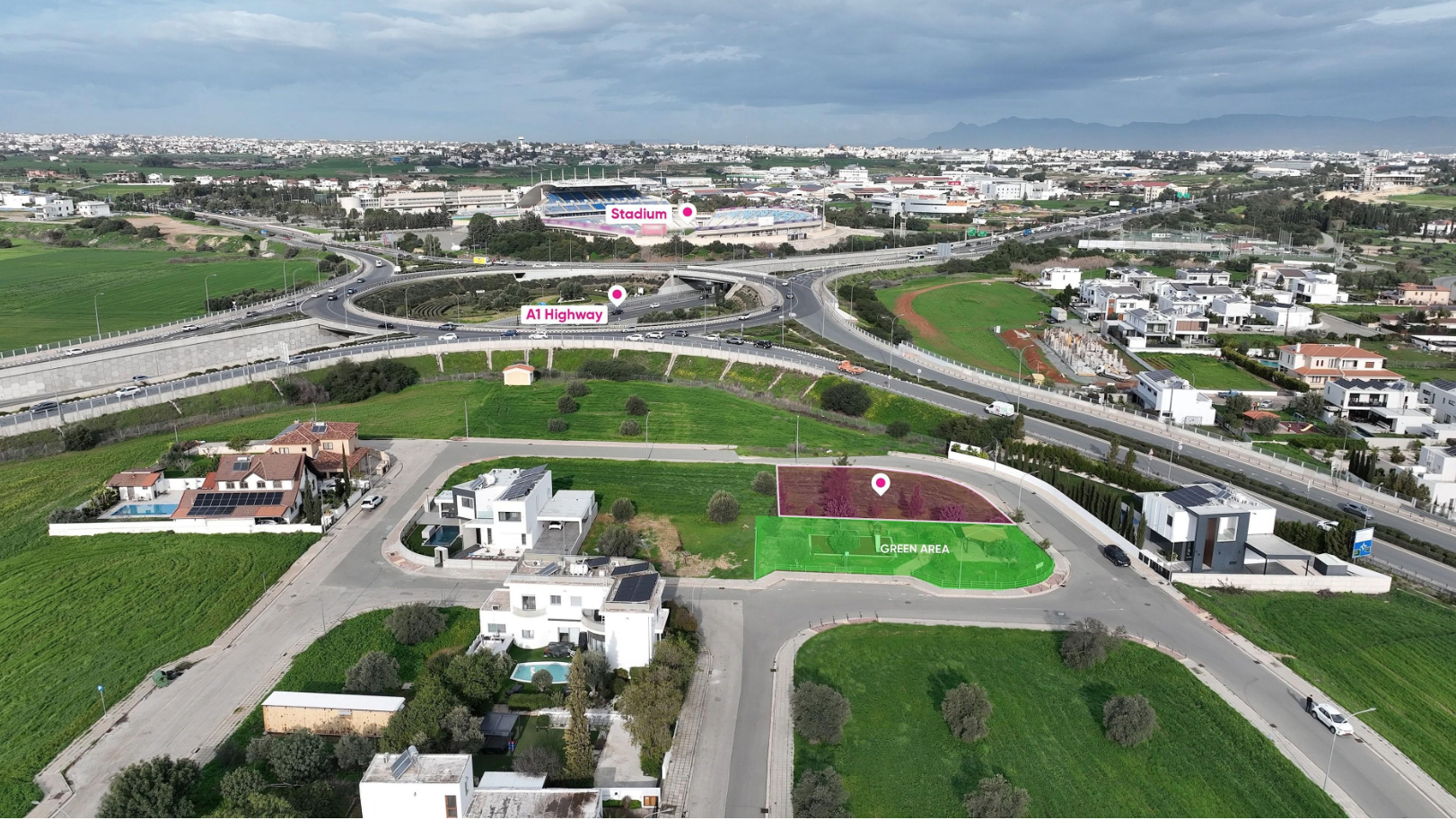 RESIDENTIAL PLOT FOR SALE IN NICOSIA-LATSIA