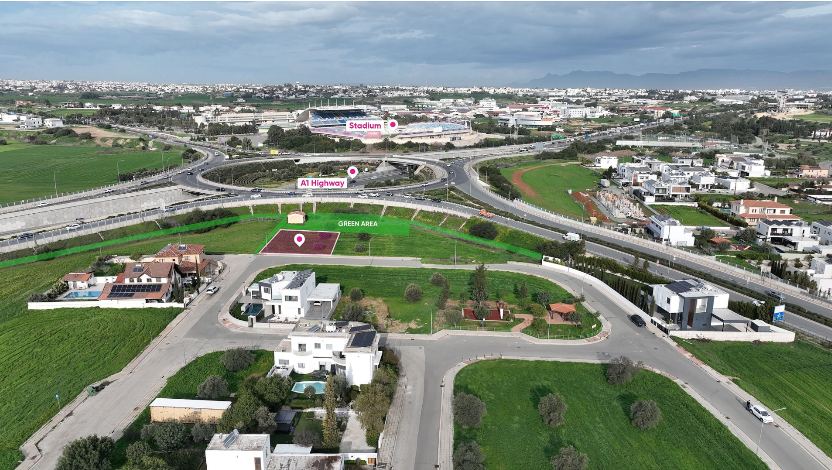 RESIDENTIAL PLOT FOR SALE IN NICOSIA-LATSIA