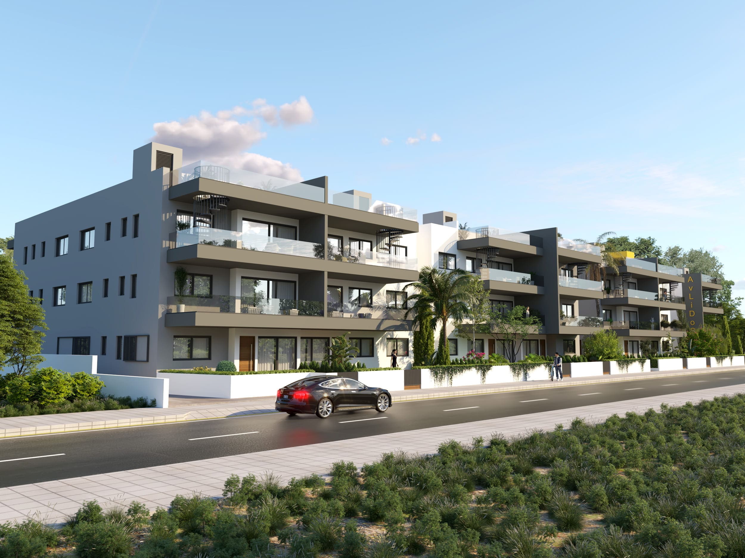 TWO BEDROOM GROUNDFLOOR APARTMENT IN LIVADIA 