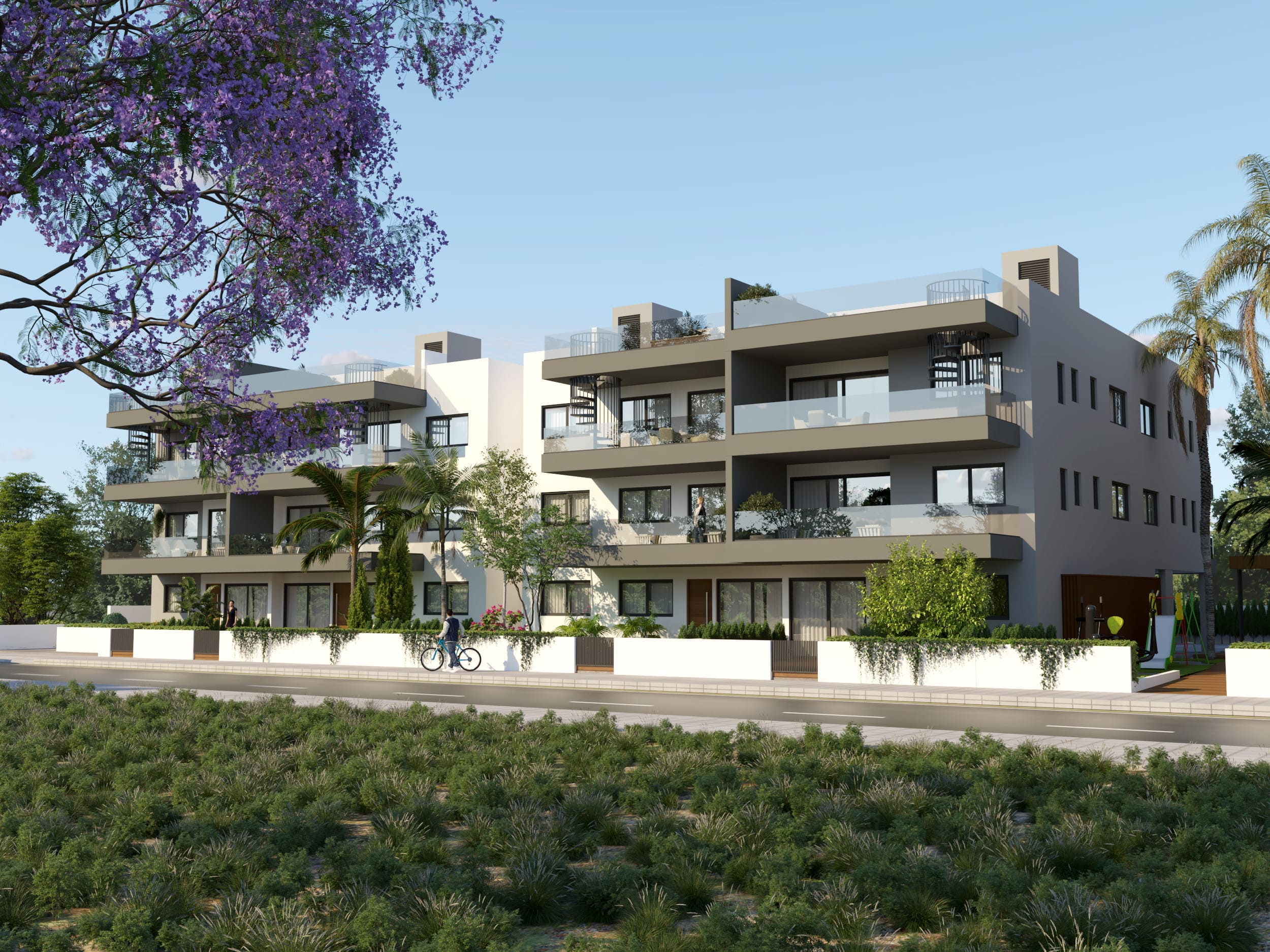 TWO BEDROOM  APARTMENT IN LIVADIA 