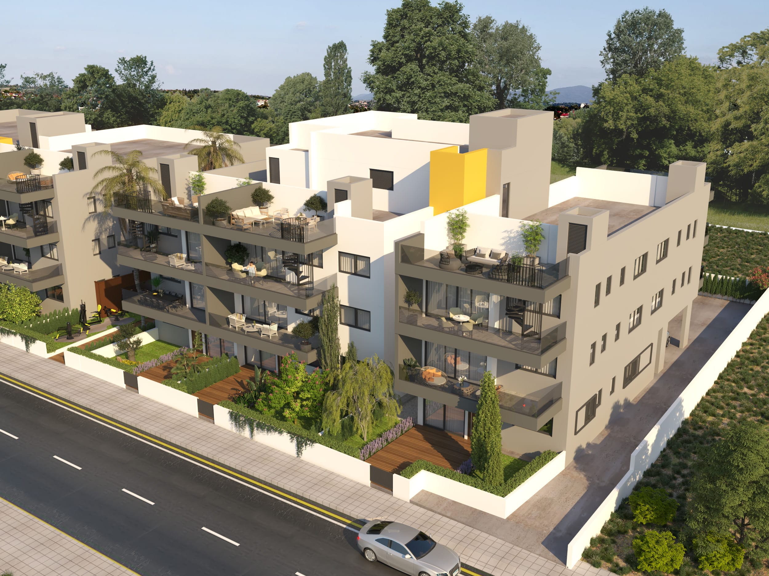 TWO BEDROOM ( ROOF GARDEN ) APARTMENT IN LIVADIA 