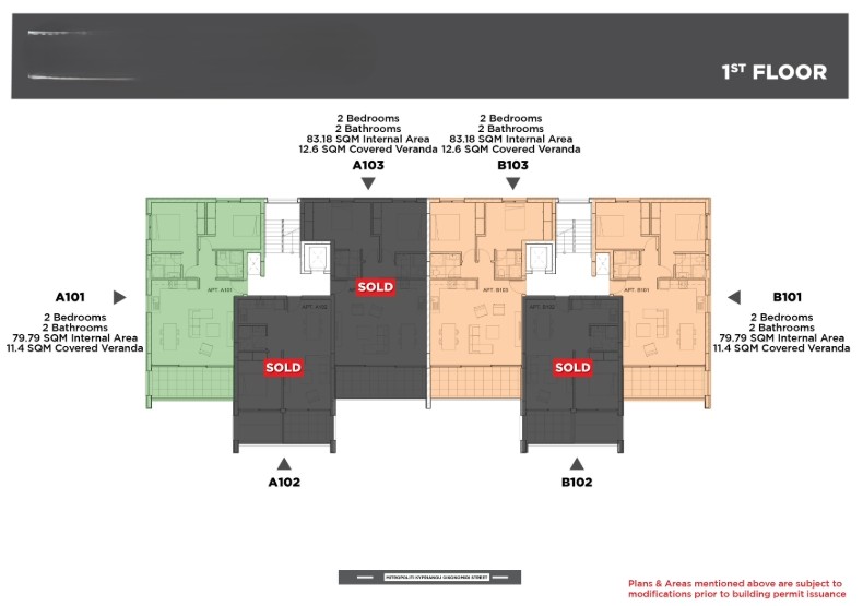 TWO BEDROOM APARTMENT - LIVADIA /LARNACA