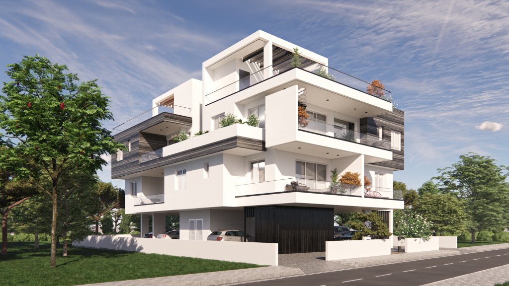 TWO BEDROOM APARTMENT (ROOF GARDEN) IN LIVADIA  