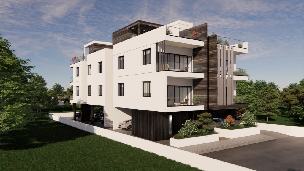 ONE BEDROOM APARTMENT (ROOF GARDEN) IN LIVADIA  