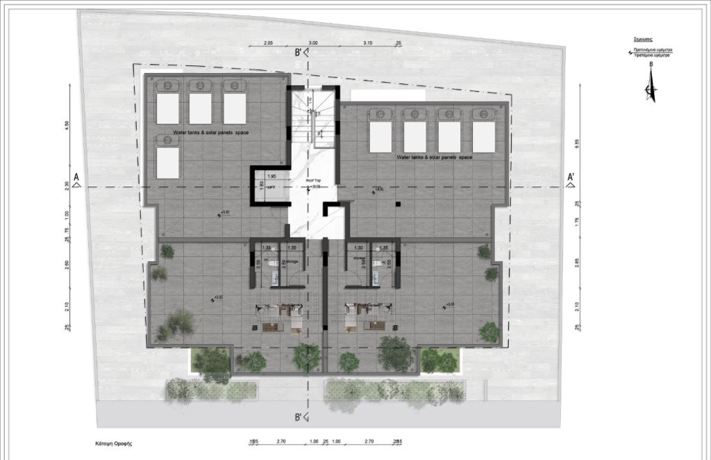 TWO BEDROOM APARTMENT (ROOF GARDEN) IN LIVADIA  
