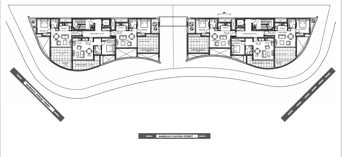 TWO BEDROOM APARTMENT - ERA AREA / LARNACA