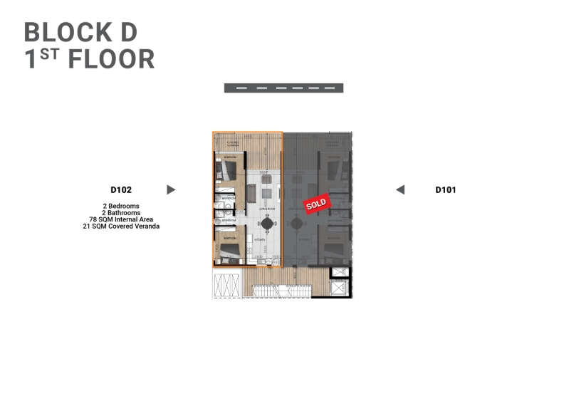 TWO BEDROOM APARTMENT- LIVADIA/LARNACA