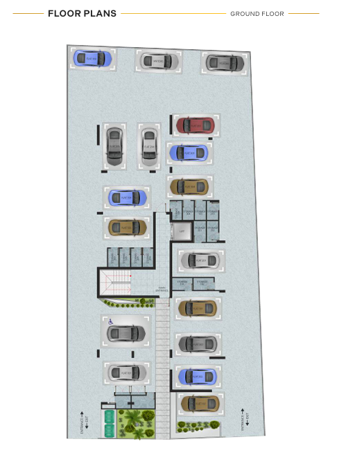 TOP FLOOR TWO BEDROOM IN TSIAKILERO - LARNACA 
