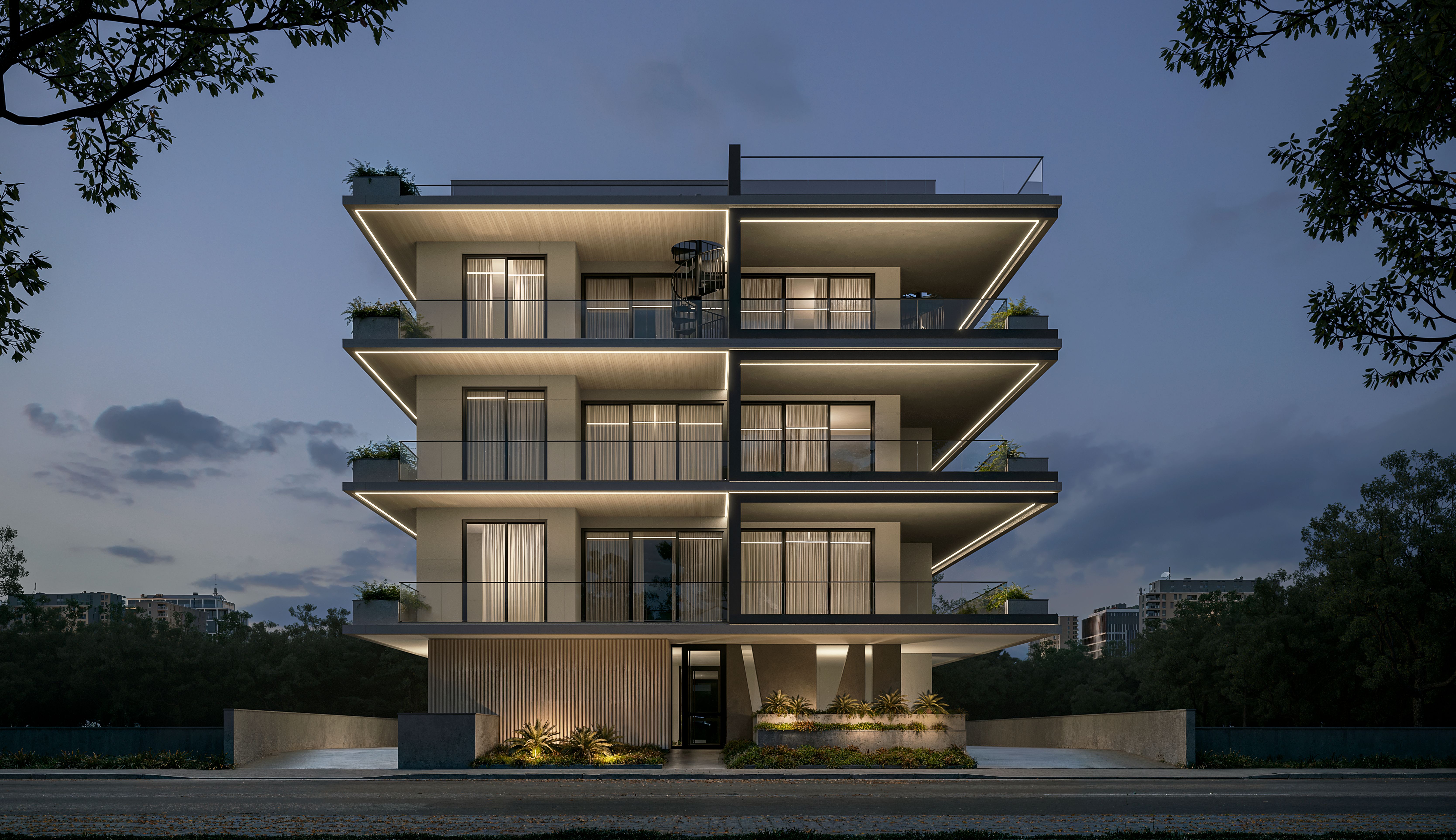 TWO BEDROOM ( ROOF GARDEN ) IN TSIAKILERO - LARNACA 