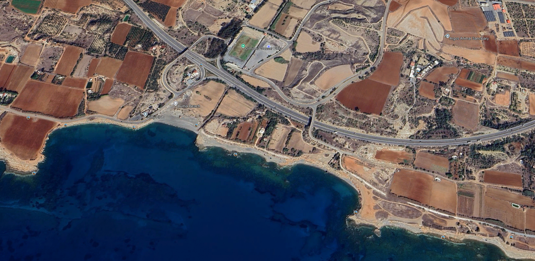 TOURISTIC LAND IN ORMIDIA - JUST STEPS FROM THE SEA